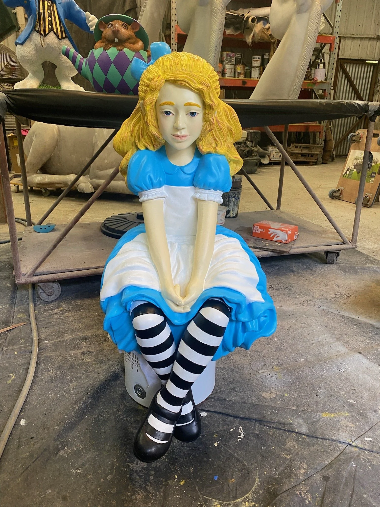 Alice painted by Matt Smidt at Natureworks Australia