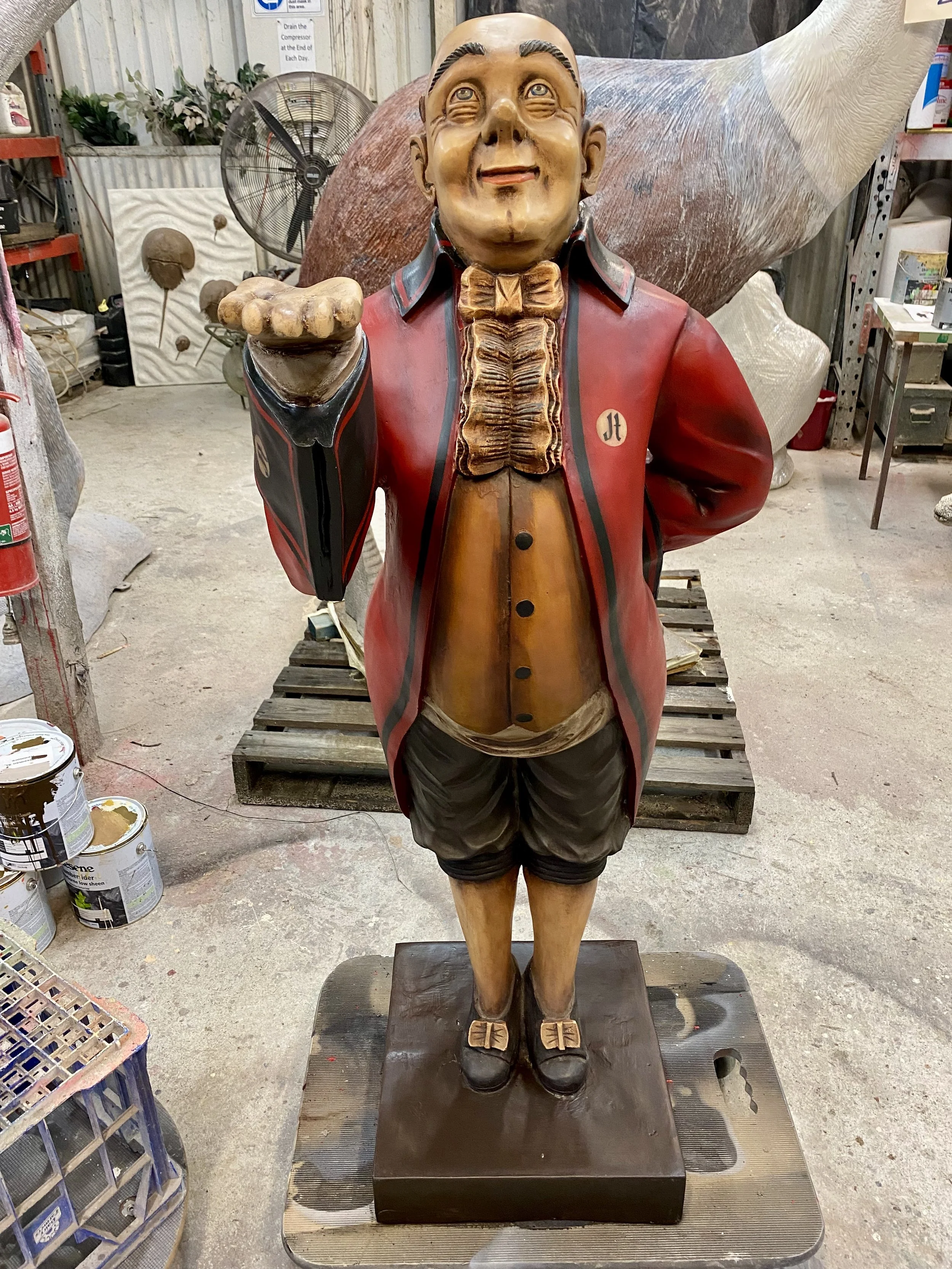 Butler painted by Matt Smidt at Natureworks Australia