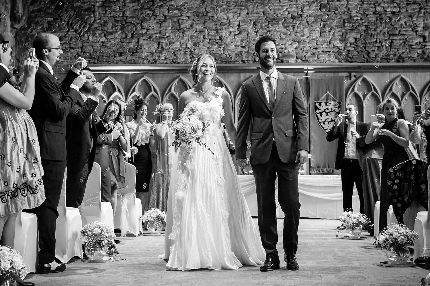 Caerphilly Castle Wedding Photos