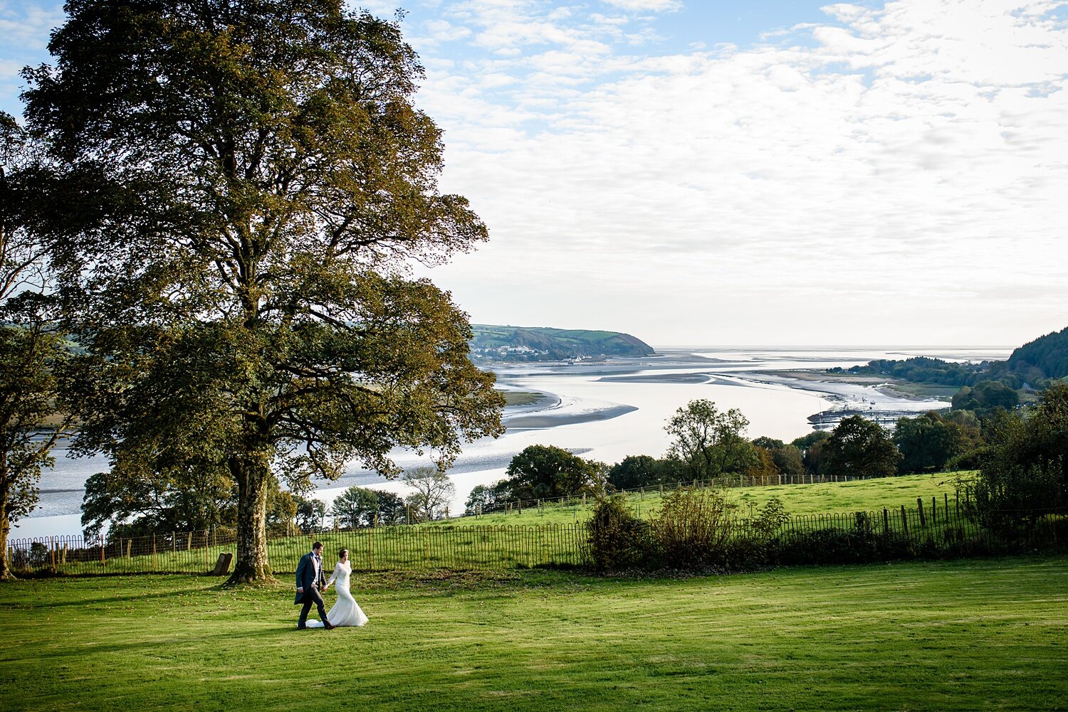 Mansion House Llansteffan Wedding Photography