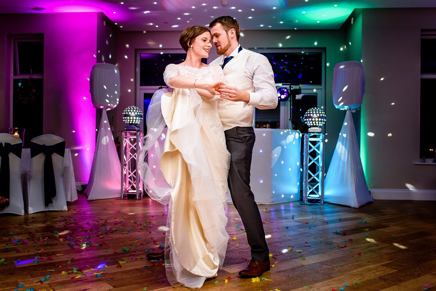 First dance at Mansion House Llansteffan