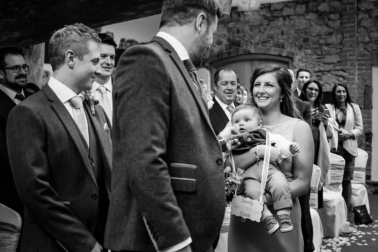 Pageboy at Oxwich Bay Hotel wedding