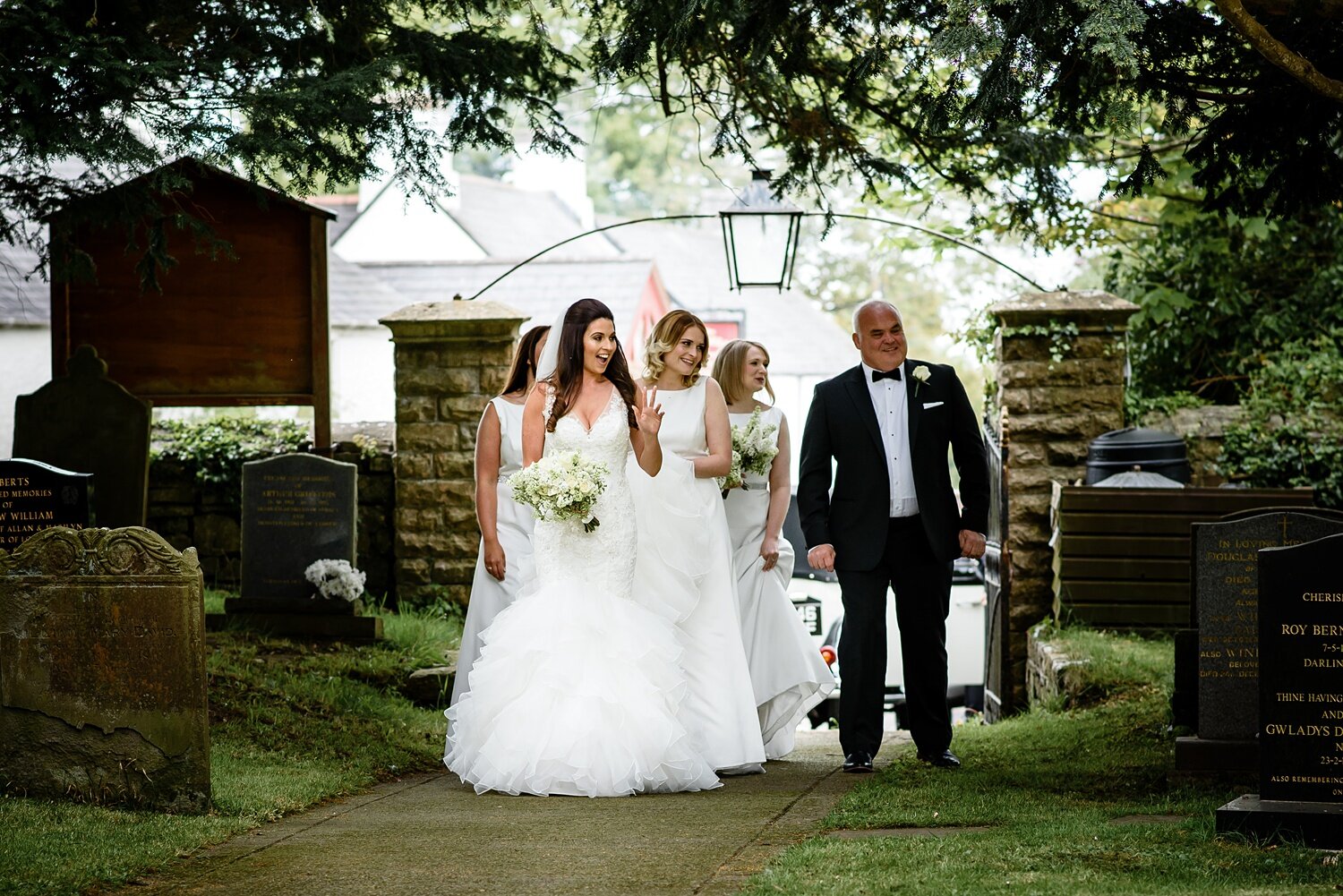 Wedding ceremony at Penmark Church