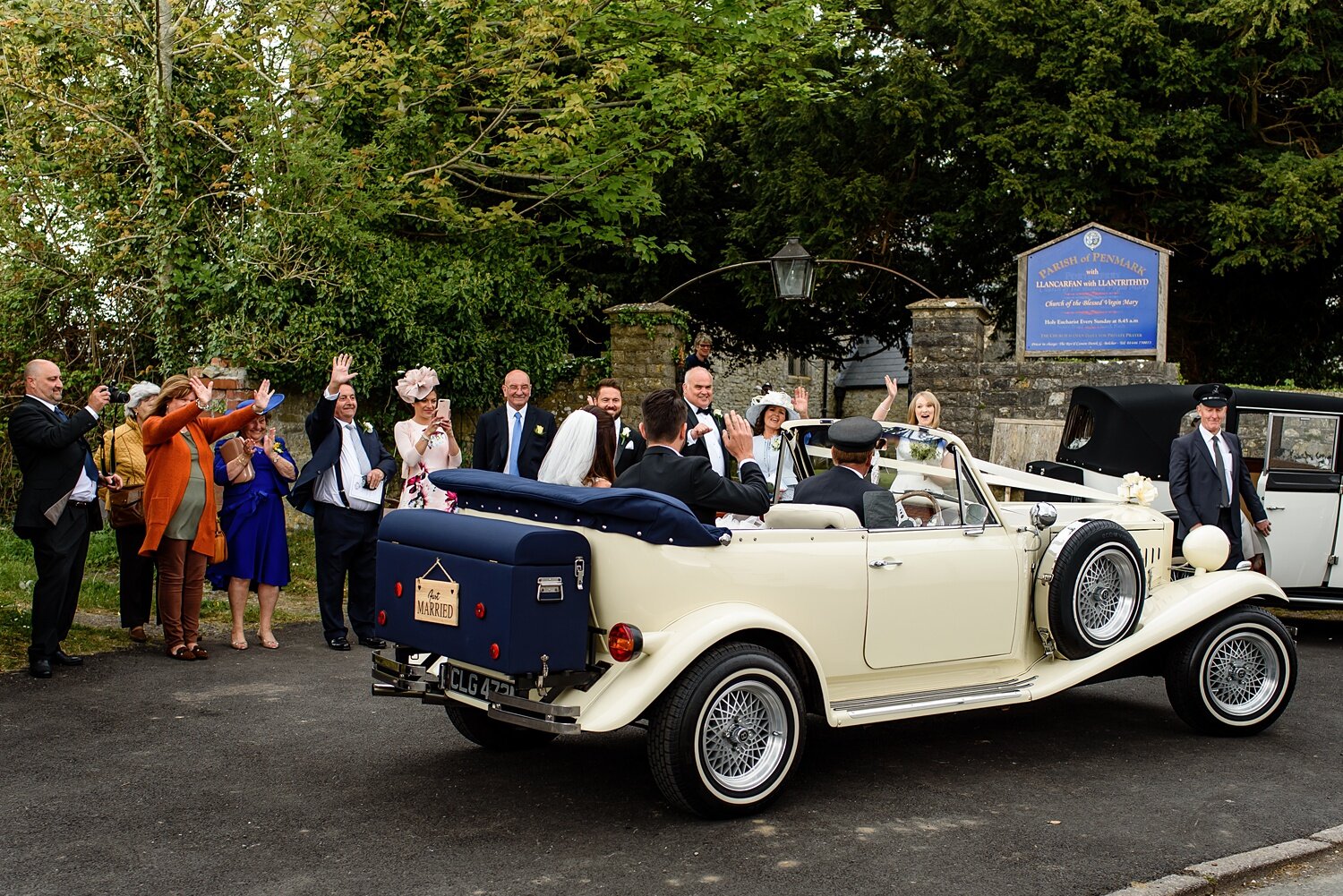 Wedding car St Marys Penmark