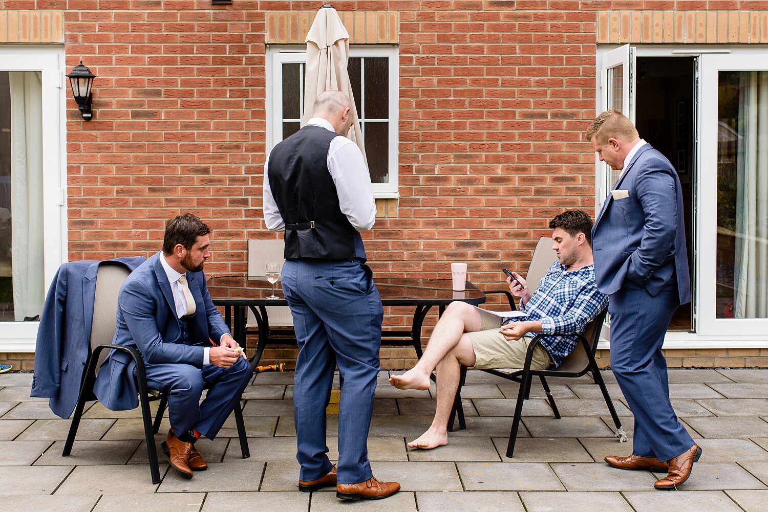 wedding at Carreg Cennen Castle