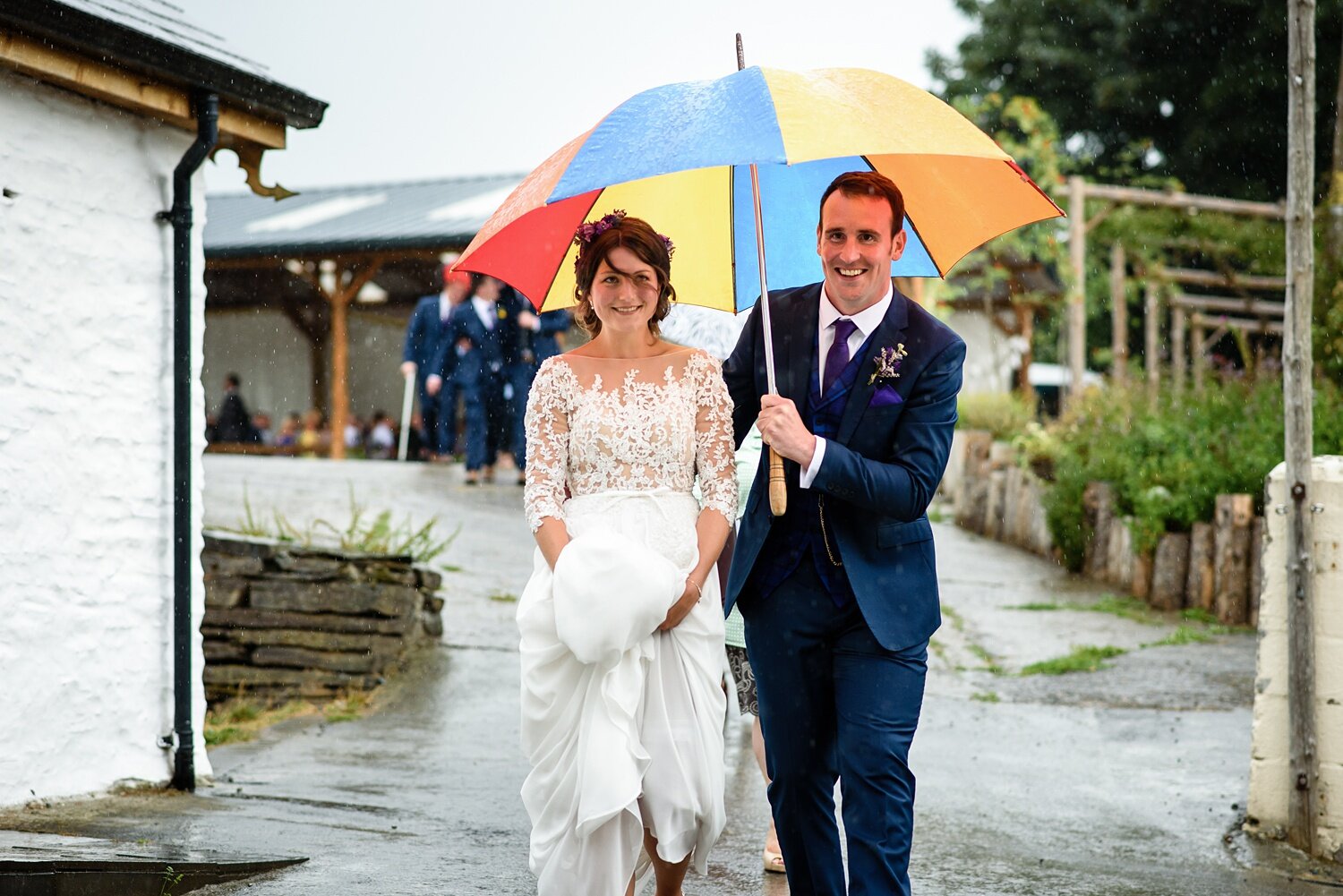 What happens if it rains on my wedding