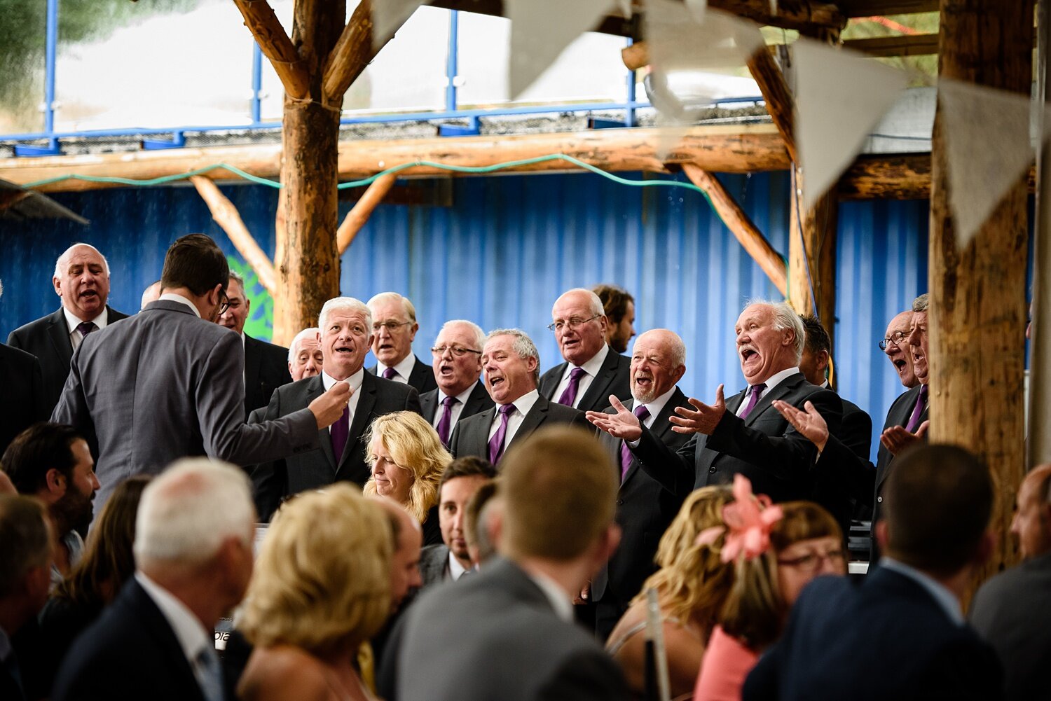 Welsh male voice choir 