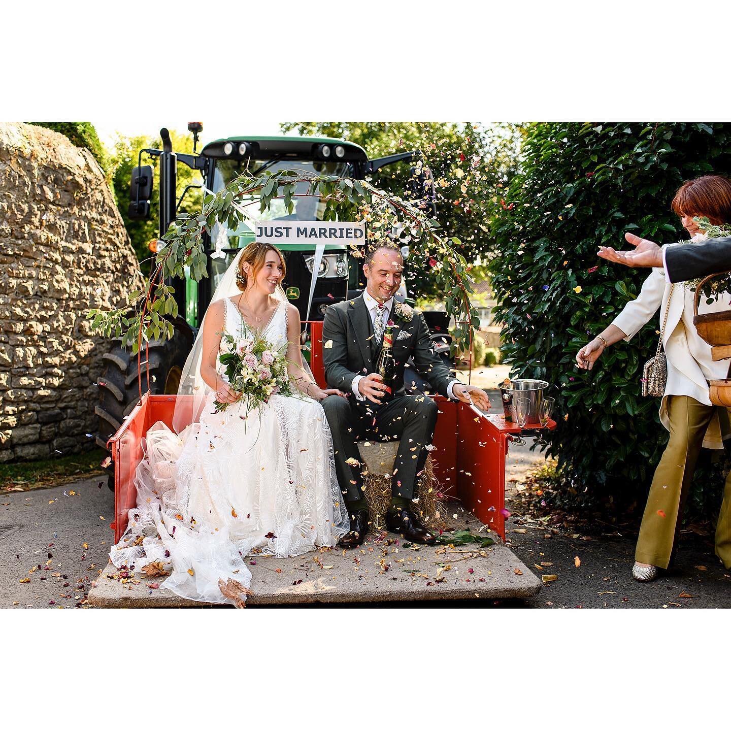 Part 2 of Ceri &amp; James&rsquo;s wedding story from their day of celebration at Ceri's parents farm. As far as DIY/rustic weddings go this is one of the most impressive we&rsquo;ve seen! 🤩 More weddings like this to be featured soon&hellip;..
.
.
