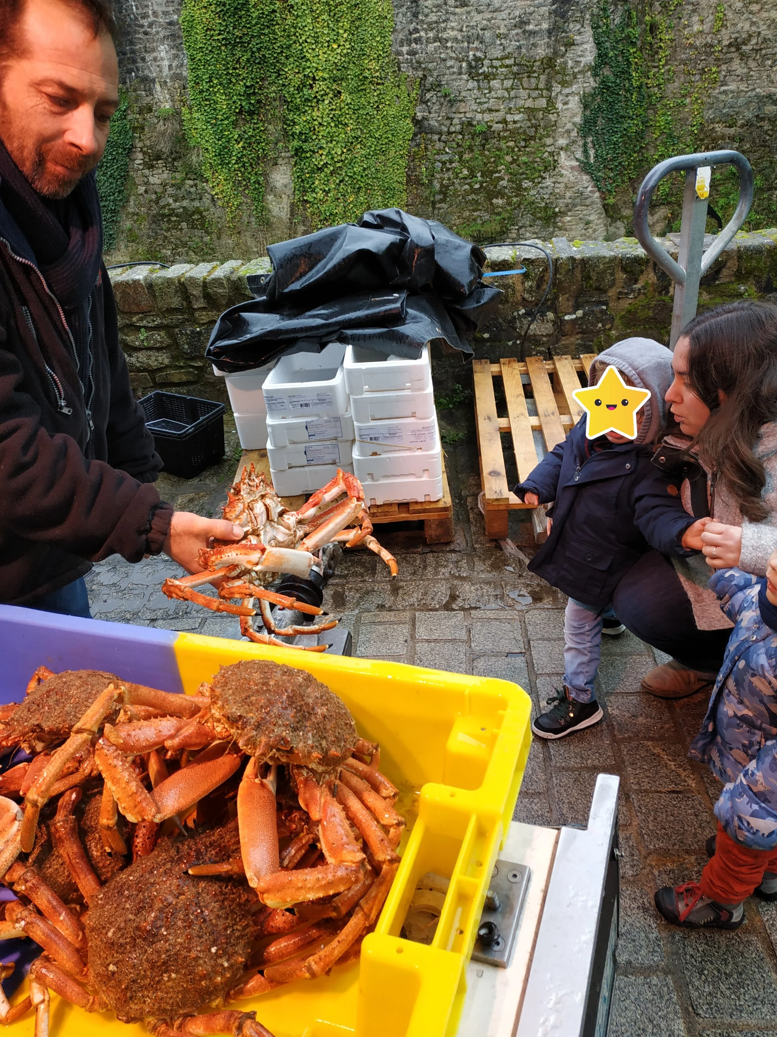 Matinée au marché de Clisson
