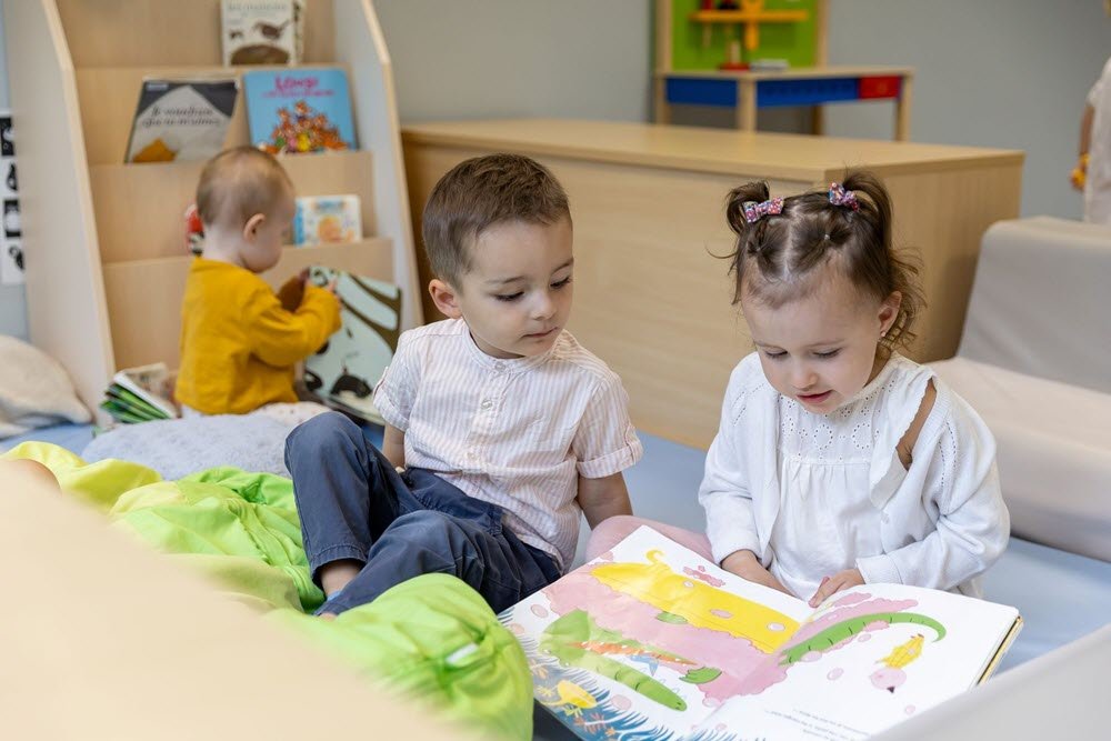 éveil à la lecture petite enfance