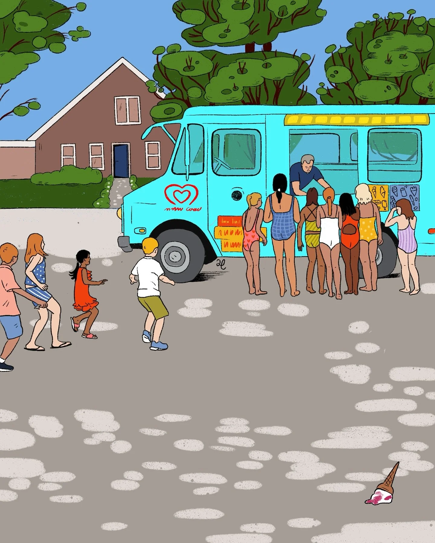 I scream for the ice cream truck 🍦