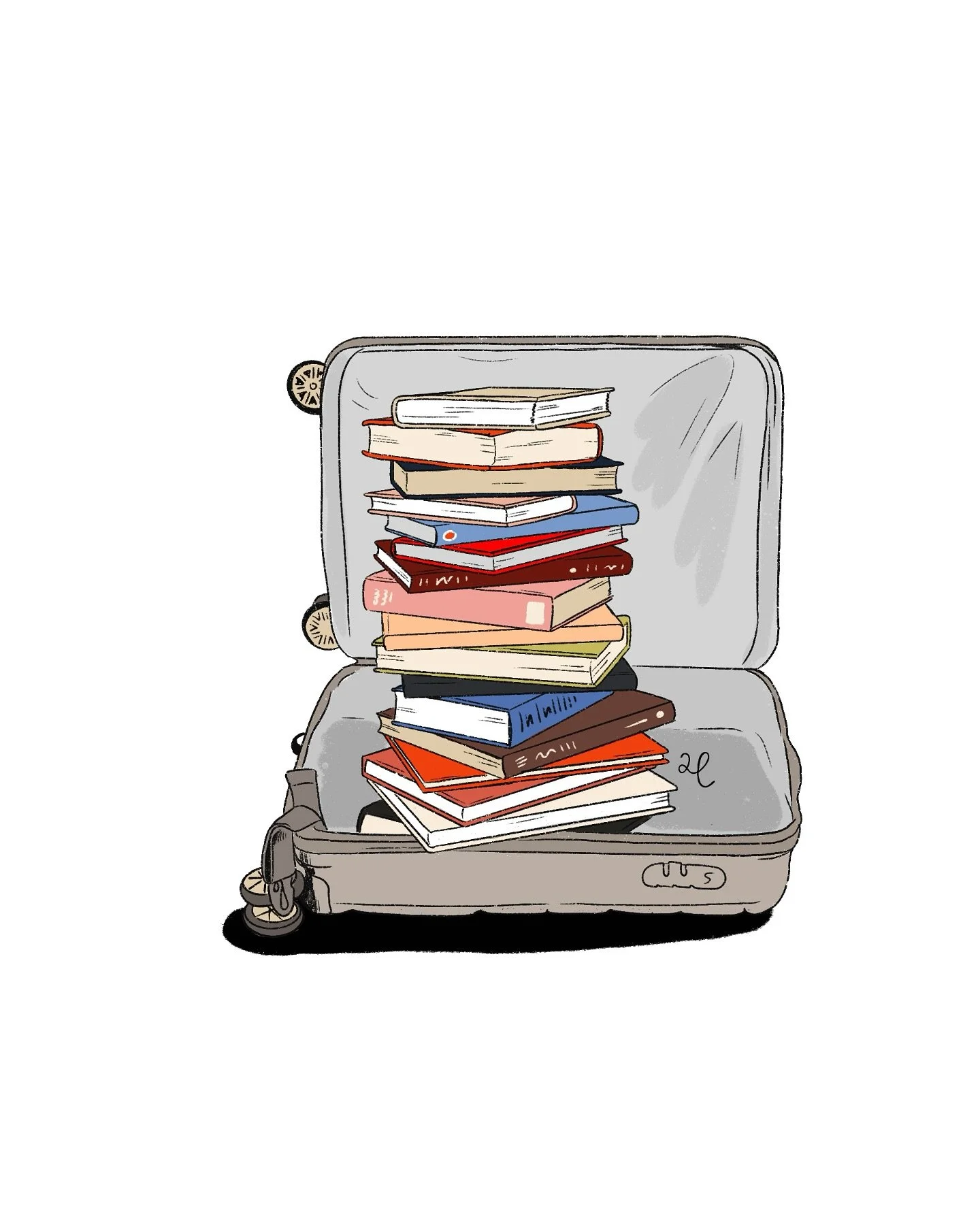 packing only the necessities 📚 🧳