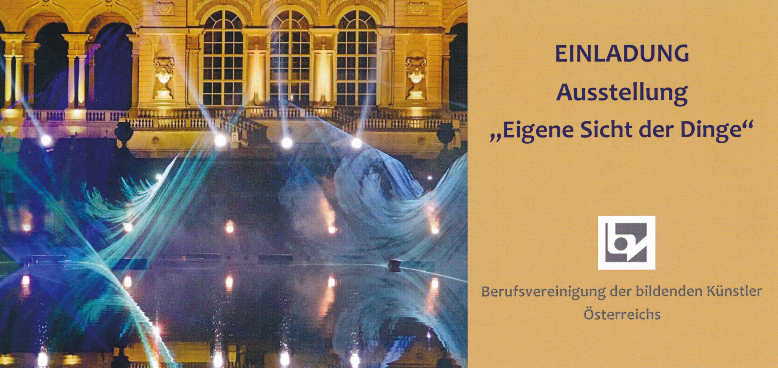 EIGENE SICHT DER DINGE