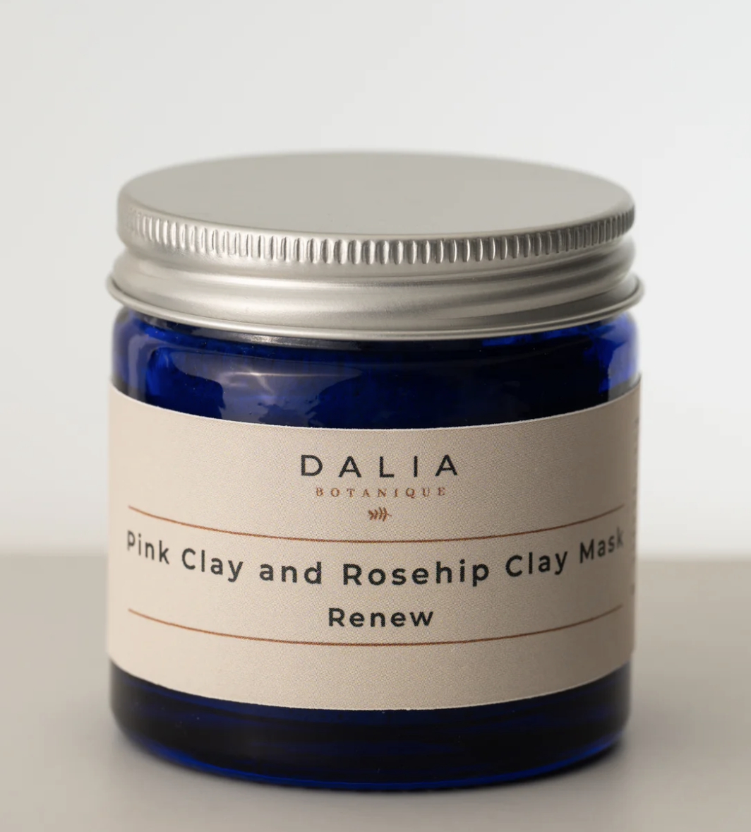 Pink Clay and Rosehip Clay Mask