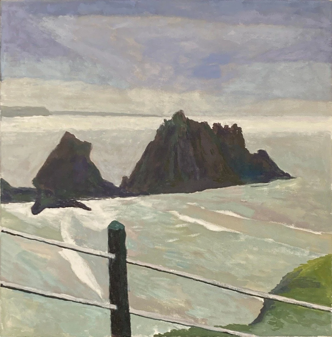 Hartland Quay, 50 x 50 cm