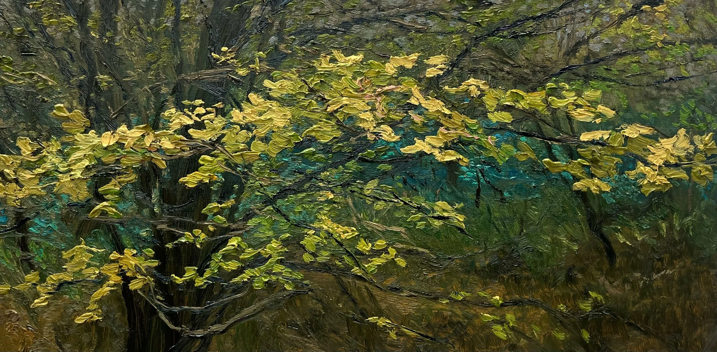 Early Autumn - Dallinghoo, 2026, 
25 x 50 cm