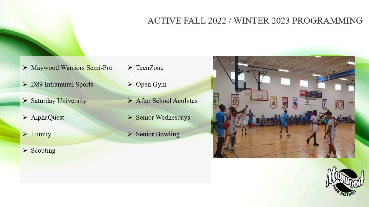 Updates — Maywood Park District