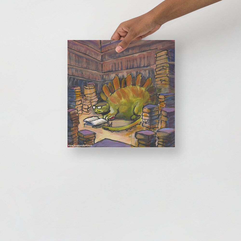 Reading TheSaurus Poster Printin Four Sizes — Dabblebag- The Art of ...