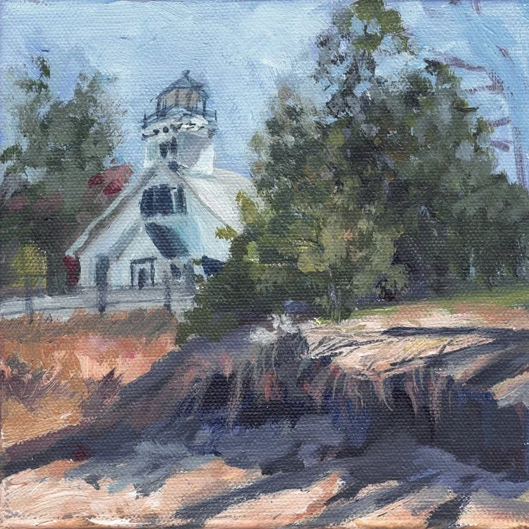 list of michigan events fine art sales anna barnhart picture of mission lighthouse traverse city