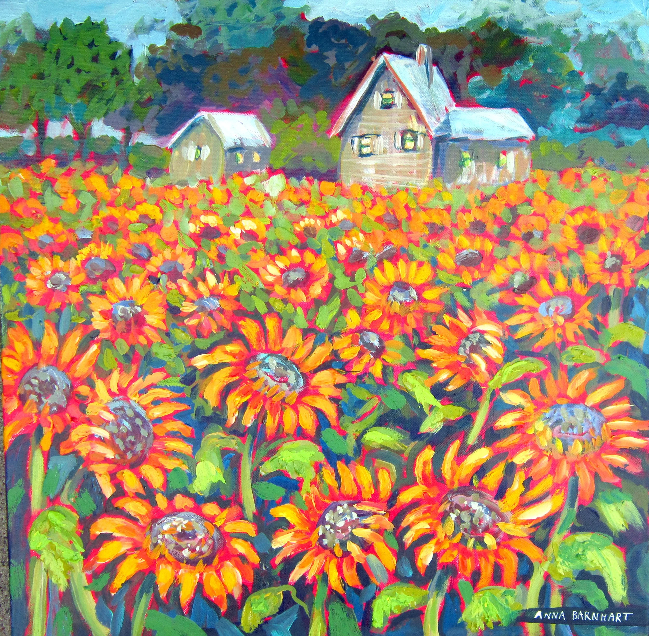 Sunflowers 20"x20"