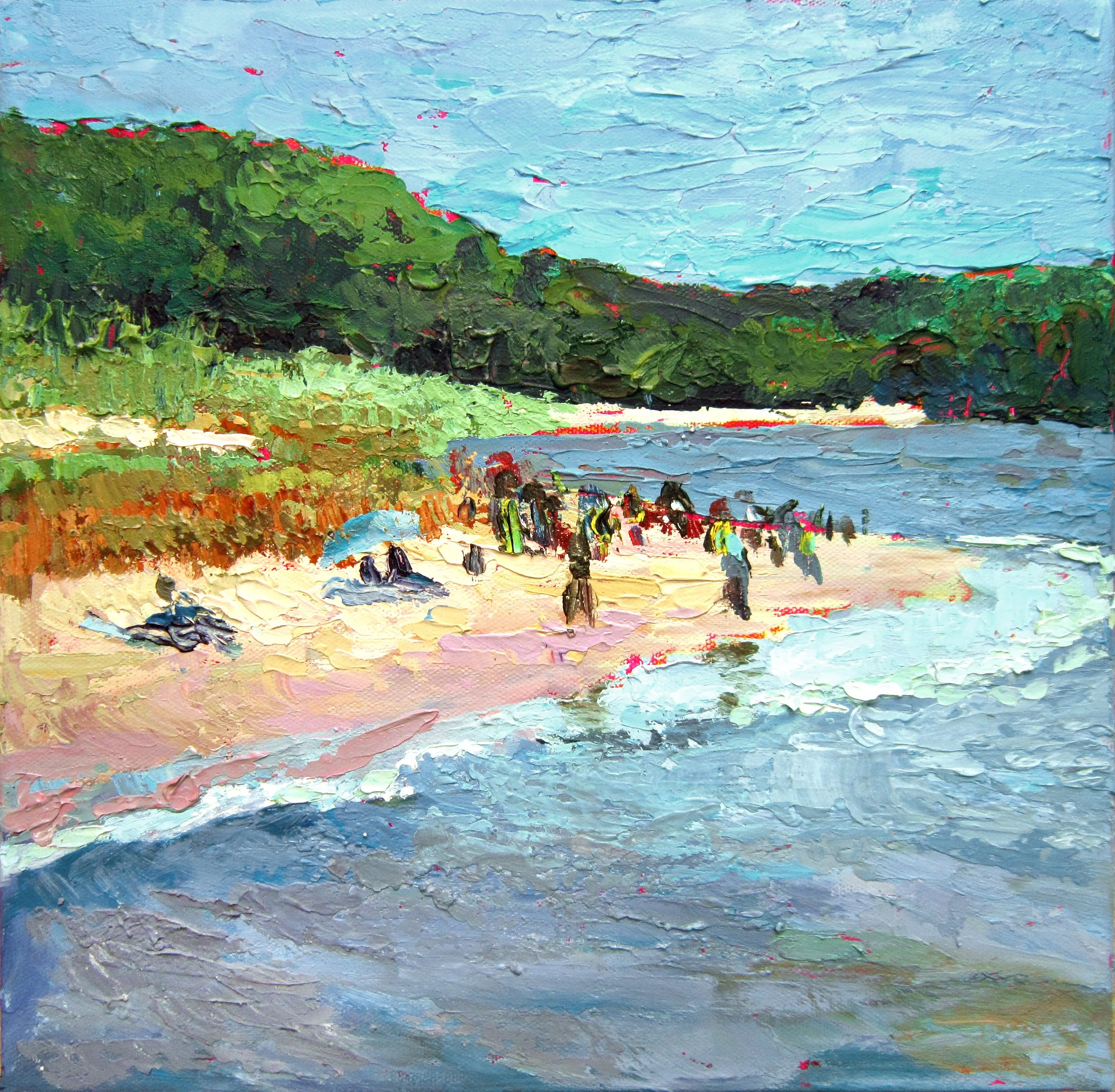 St. Joseph Beach 12"x12"