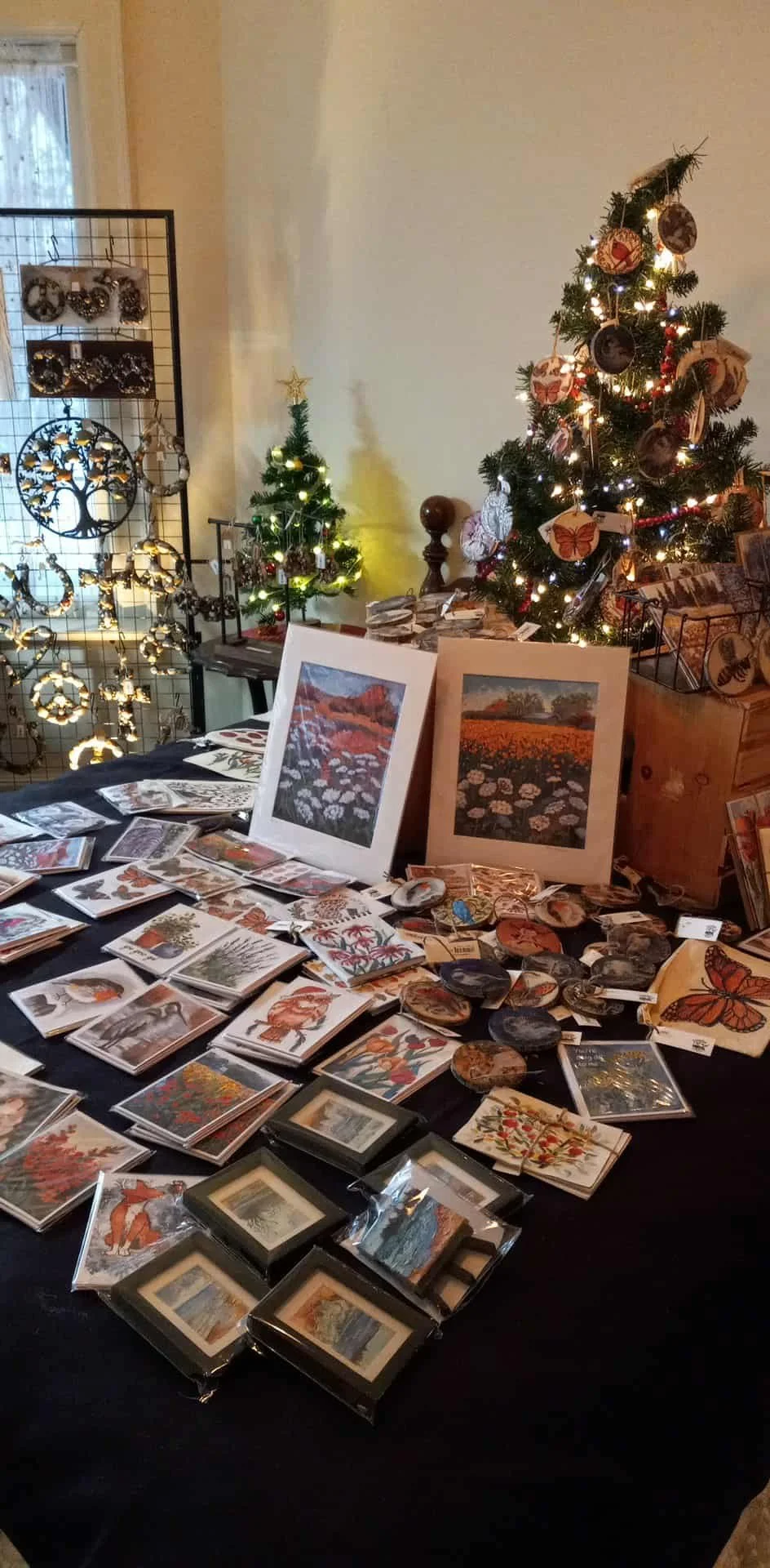 kellogg manor house holiday market 2025 artist anna barnhart