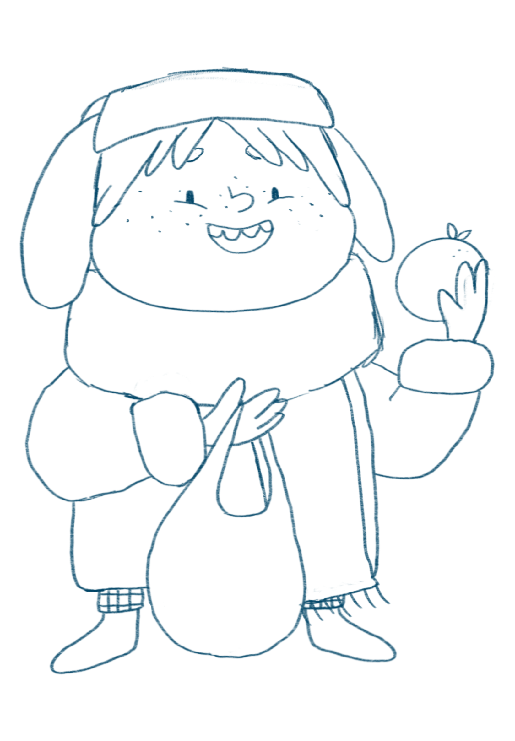 Little boy character design