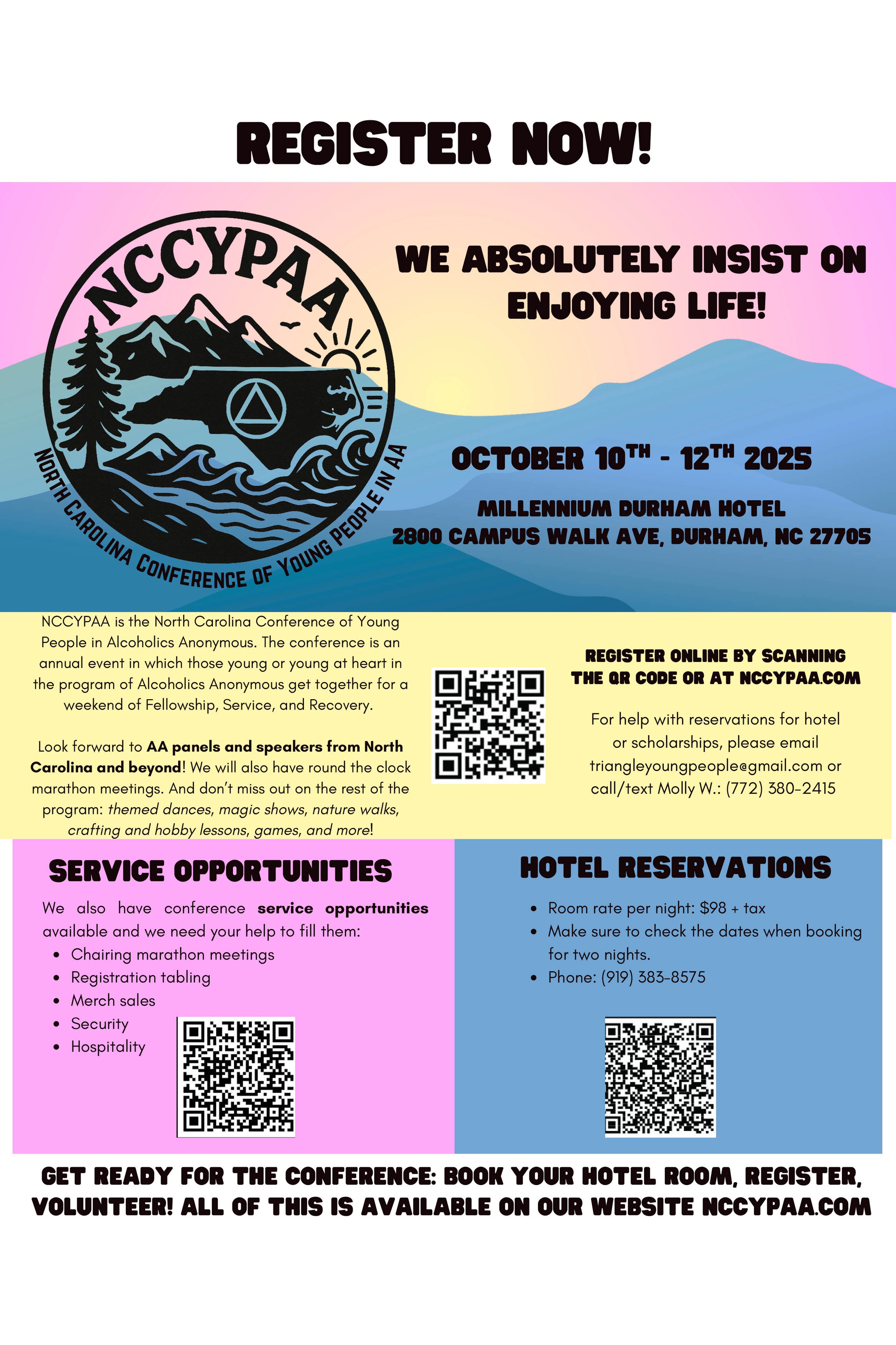 North Carolina Conference of Young People in AA