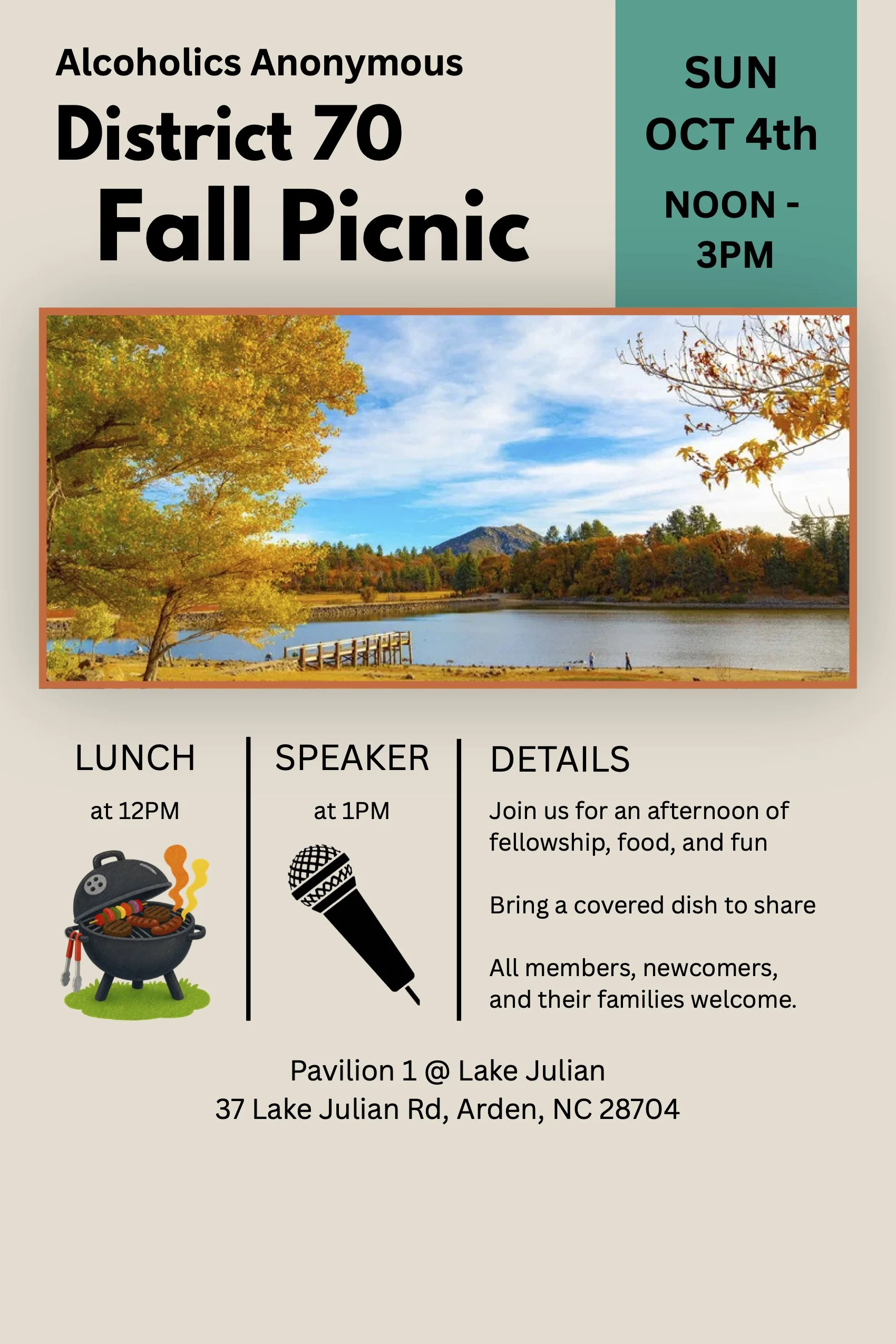 DISTRICT 70 FALL PICNIC