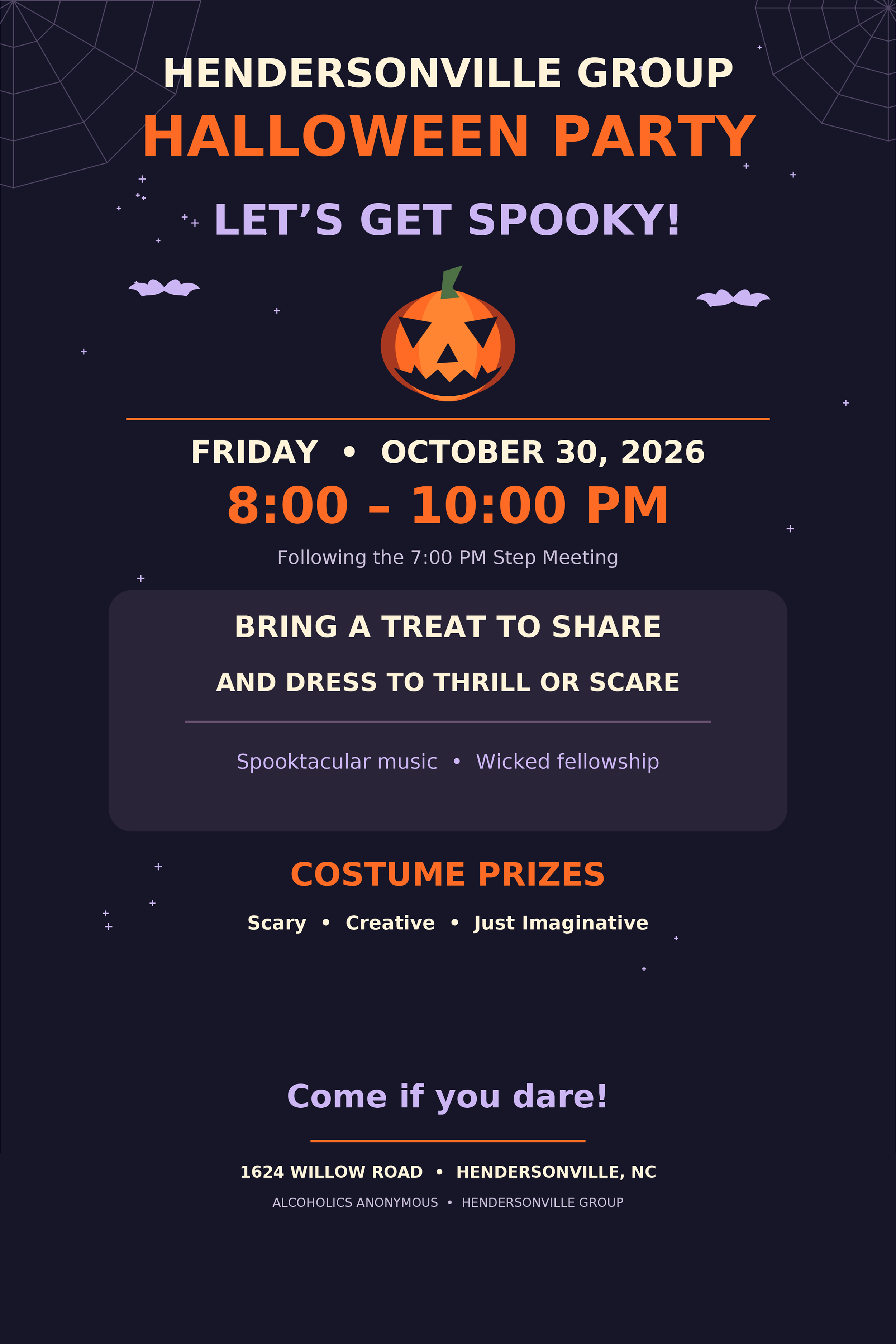 Hendersonville Group Halloween Party