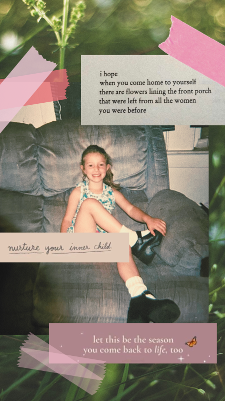 Alexandria Archer as a child