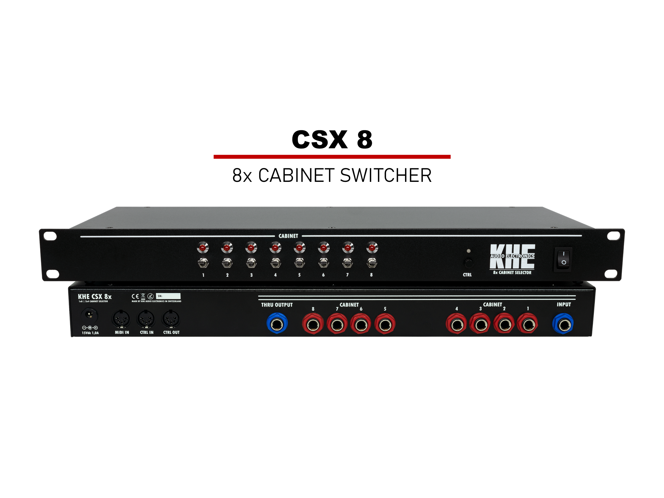 CSX 8 - Speaker Cabinet + Load Switcher