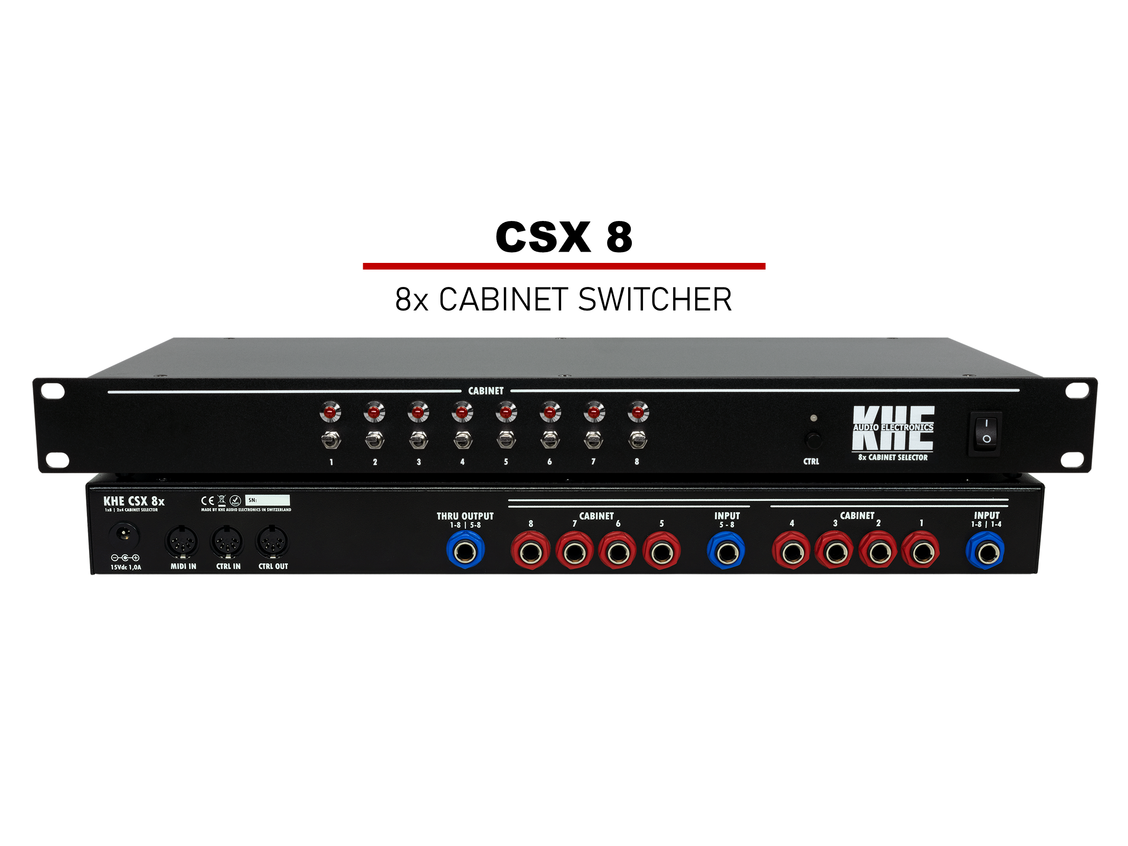 CSX 8 - Speaker Cabinet + Load Switcher