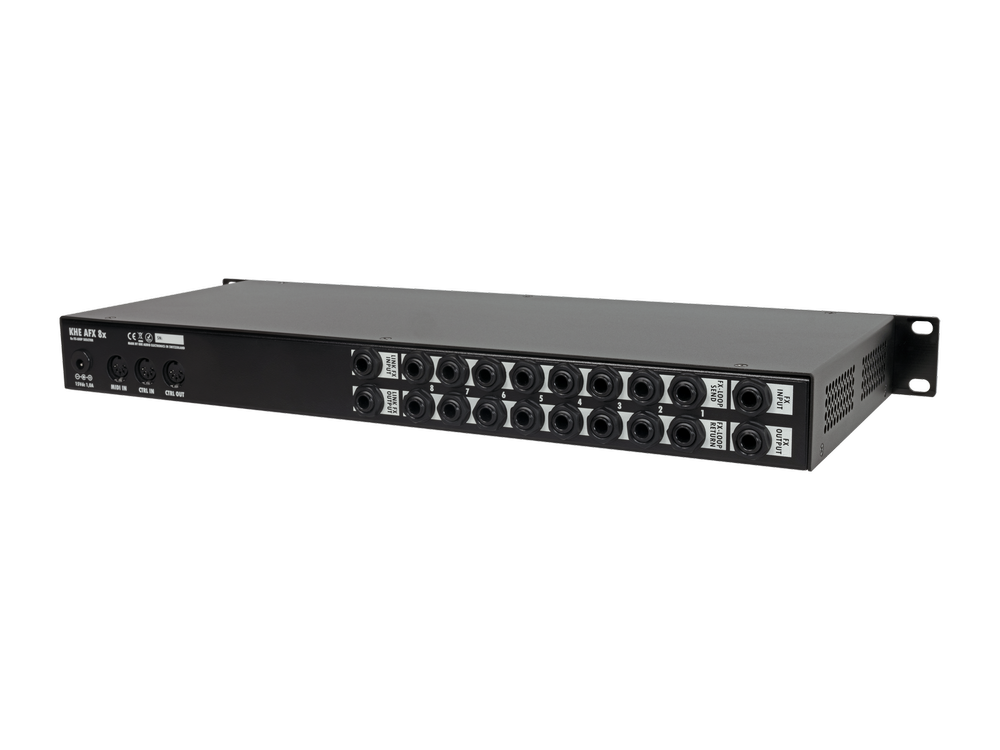 AFX 8 - FX-Loop Switcher — KHE Audio | Amp Cab Switchers