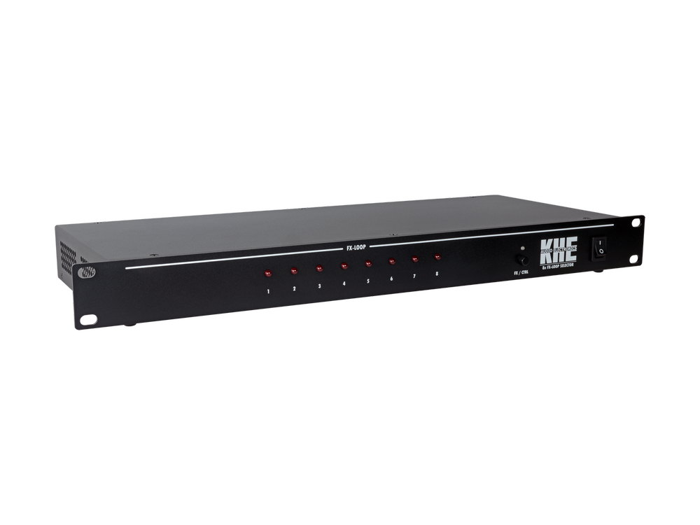AFX 8 - FX-Loop Switcher — KHE Audio | Amp Cab Switchers