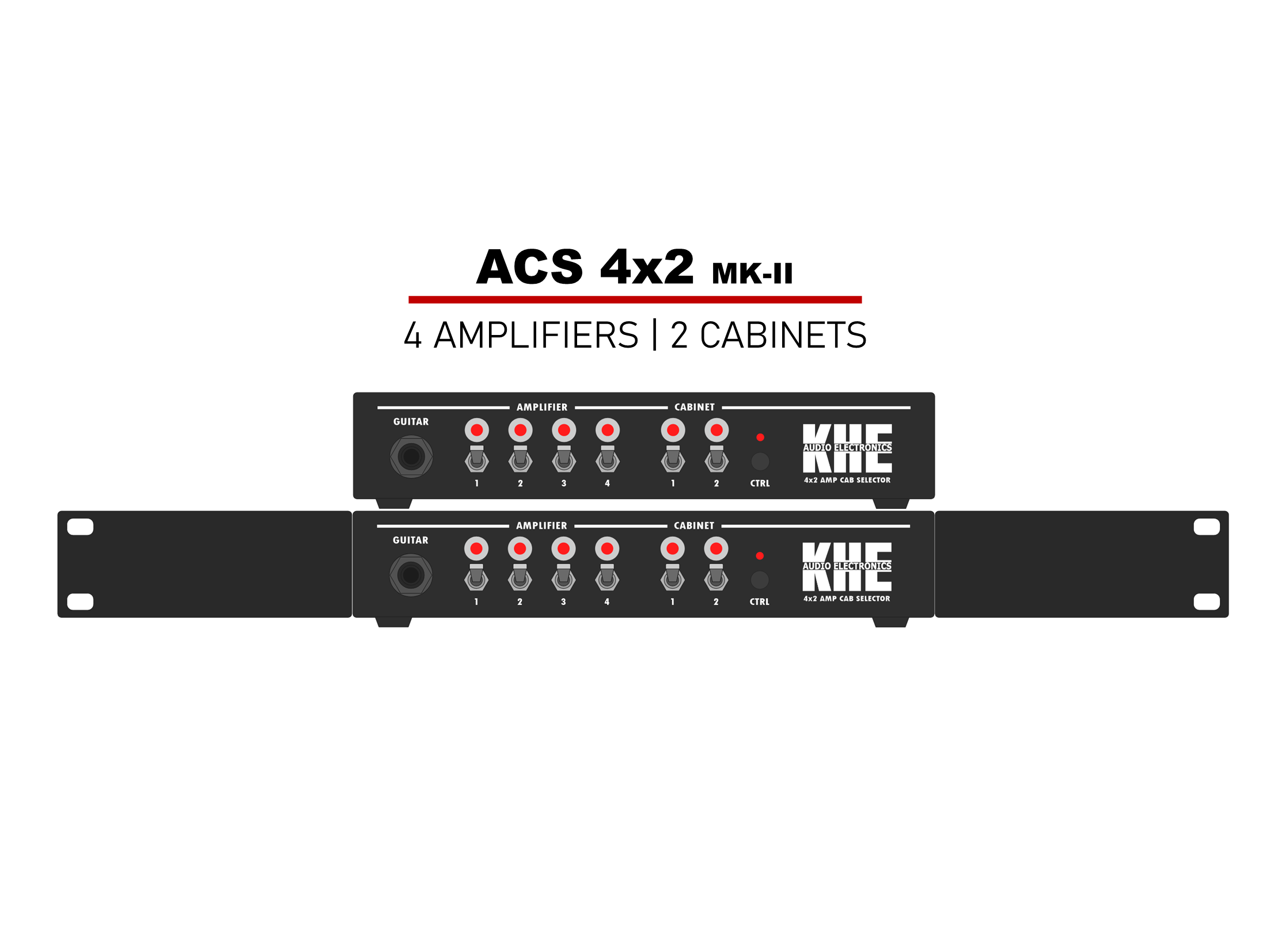 ACS 4x2 - Amplifier Cabinet Switcher MK-II
