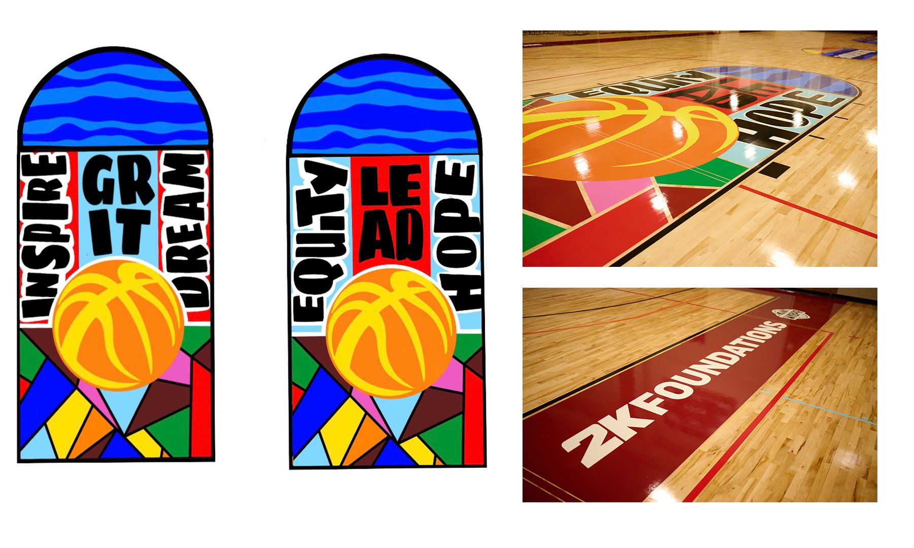 2K Foundations Basketball Court