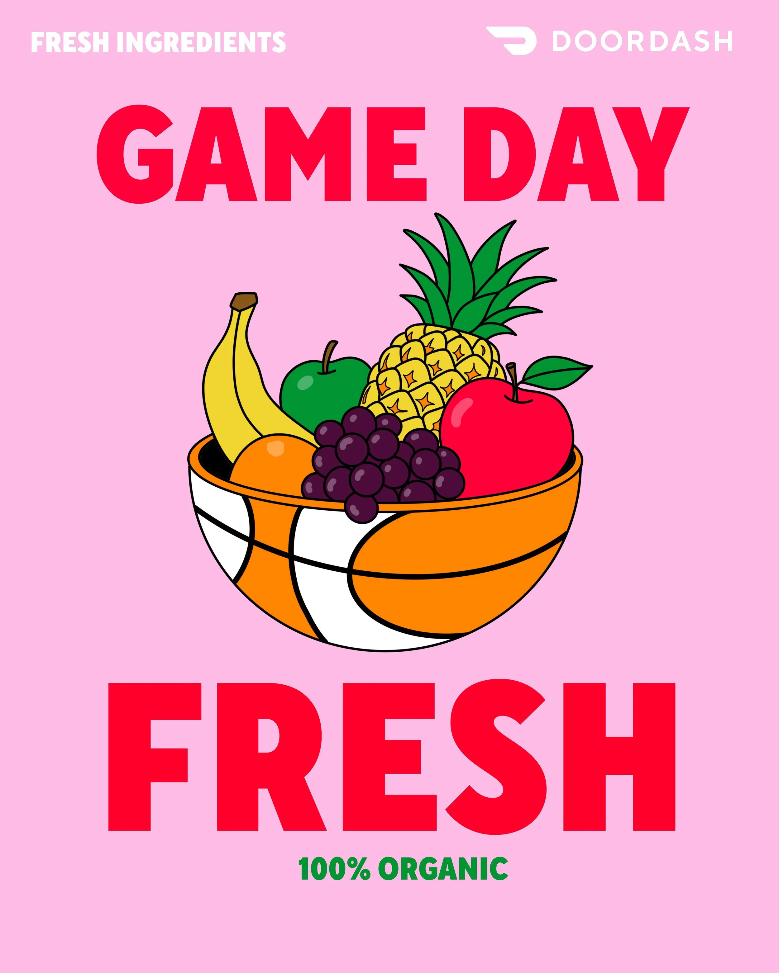 DoorDash Poster x WNBA All-Star Weekend