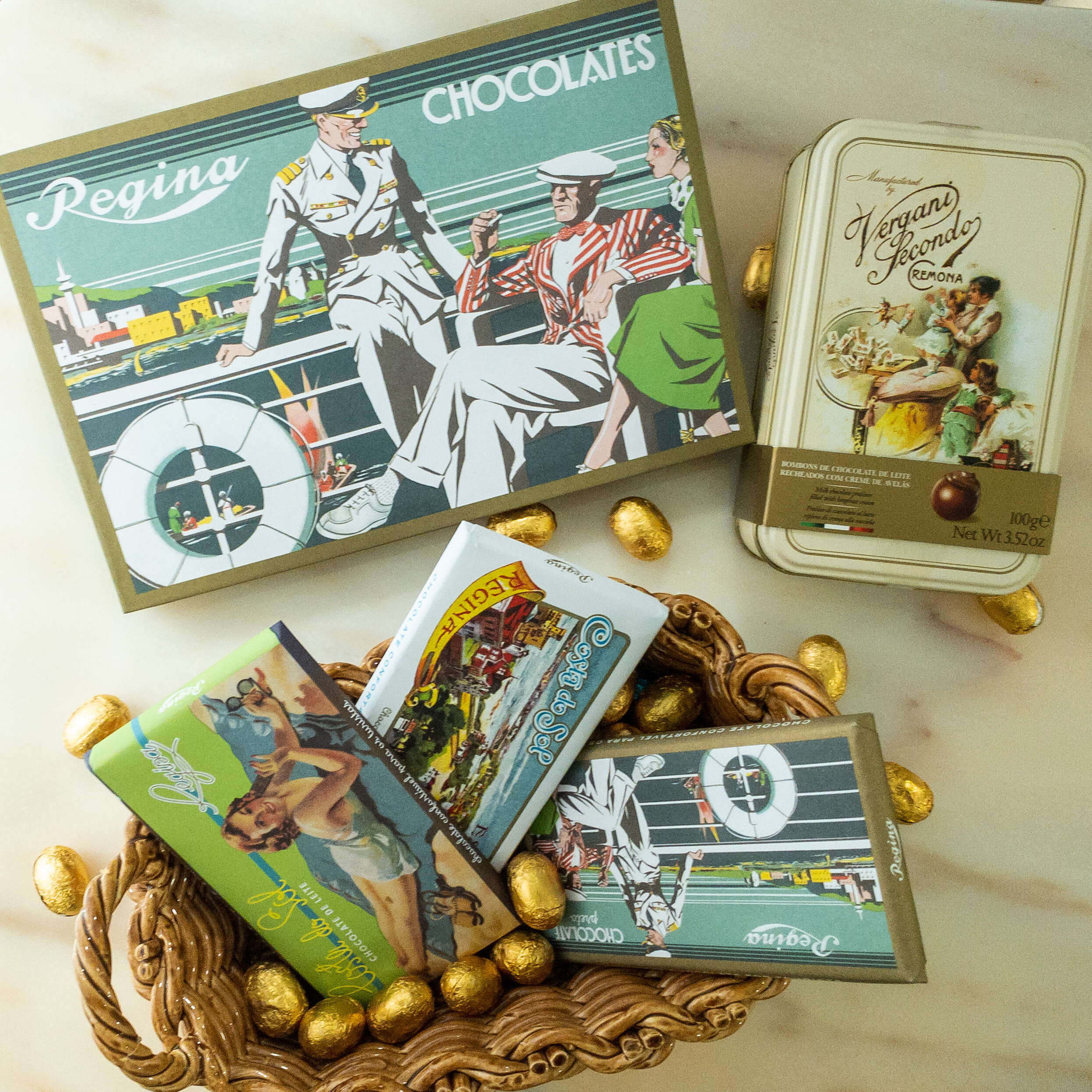 Vintage Chocolates Box