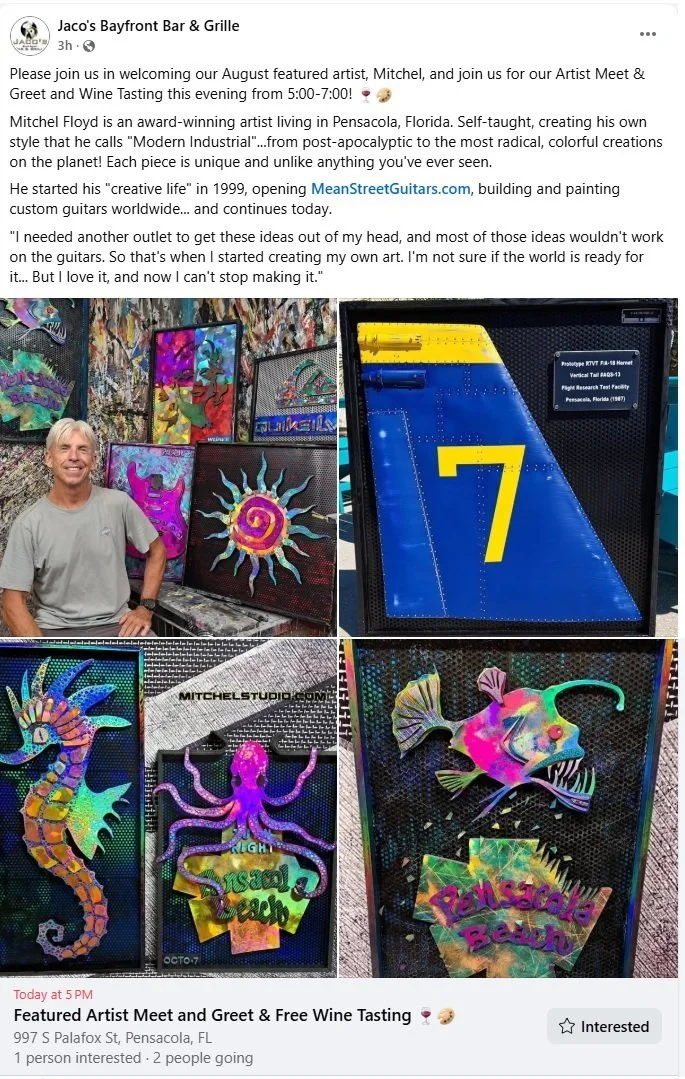 Jaco's Featured Artist for August 2025