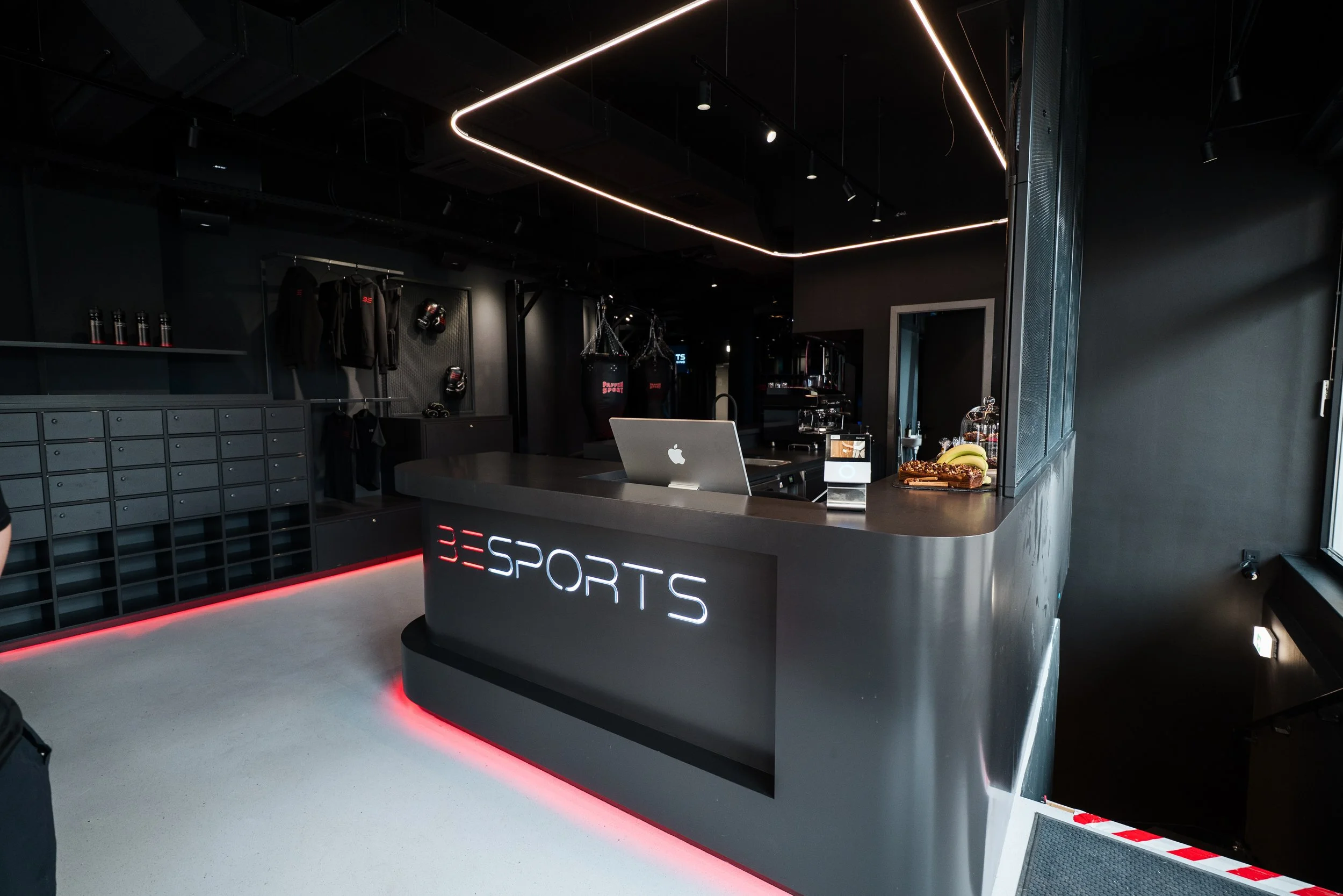 Interior-design | BE Sports | Fitnessboutique | Berlin