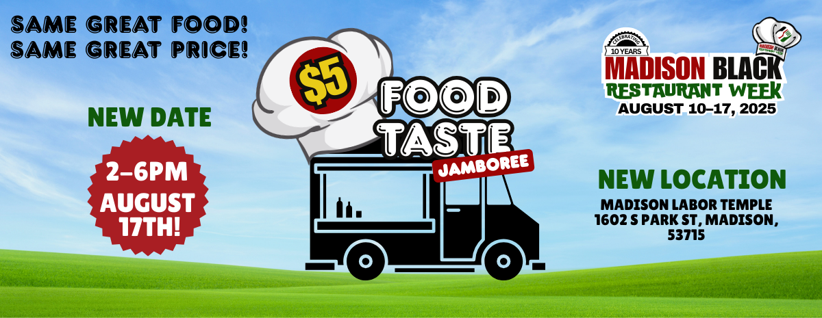 Madison Black Restaurant Week $5 Food Taste Jamboree