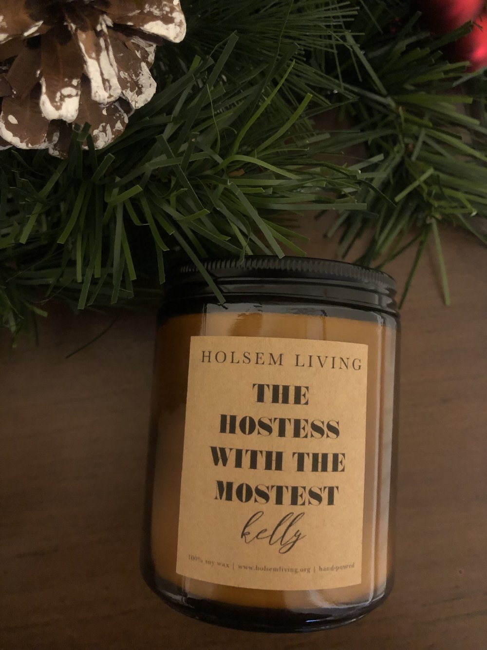 Custom Candle Labels — HolSem Living