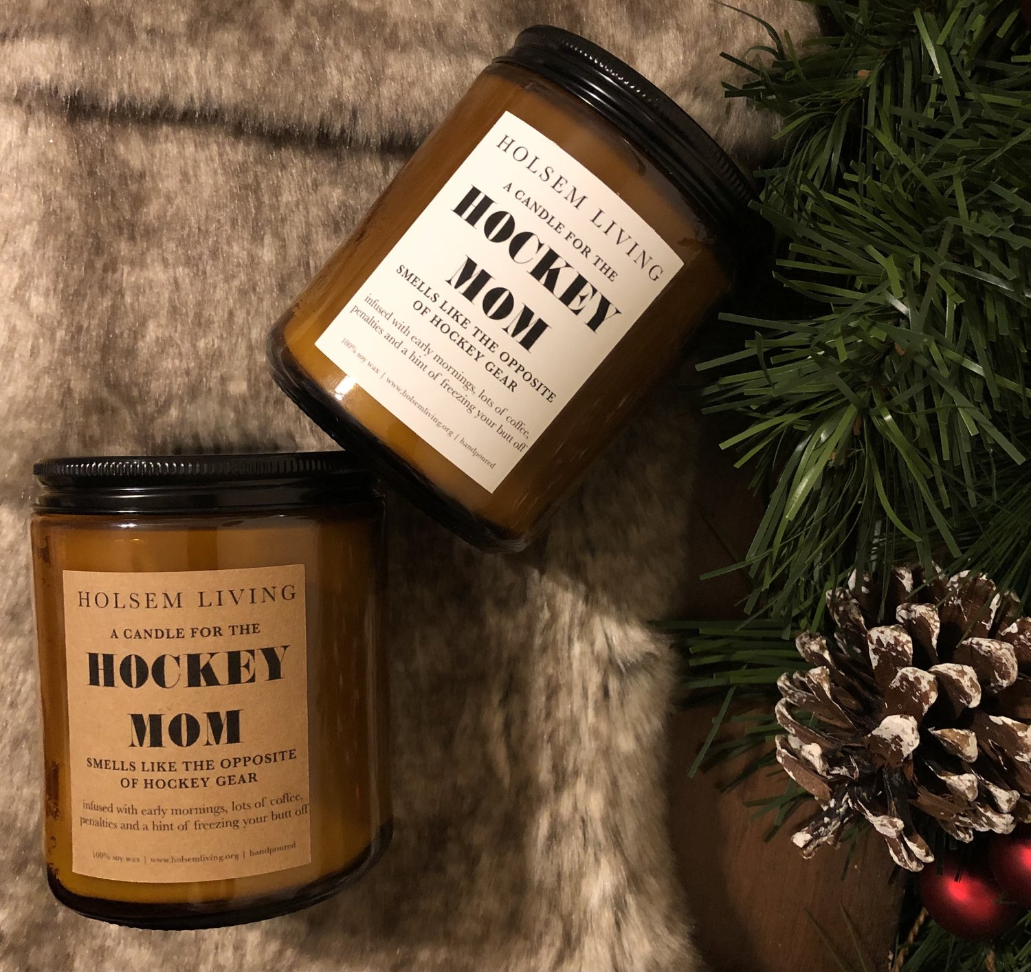 Custom Candle Labels — HolSem Living