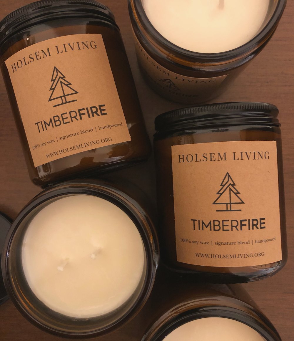 Custom Candle Labels — HolSem Living, bf42 