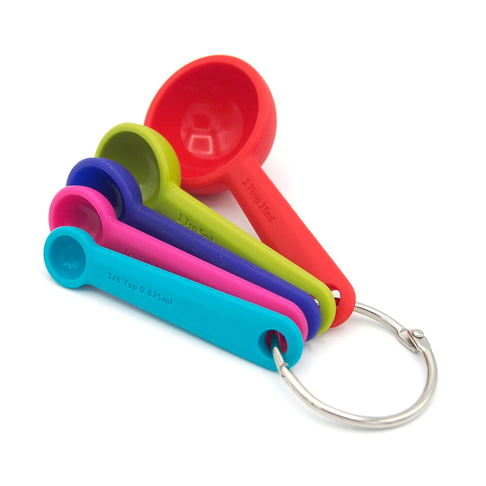 Perfect Measure Silicone Measuring Spoons — Write Impressions