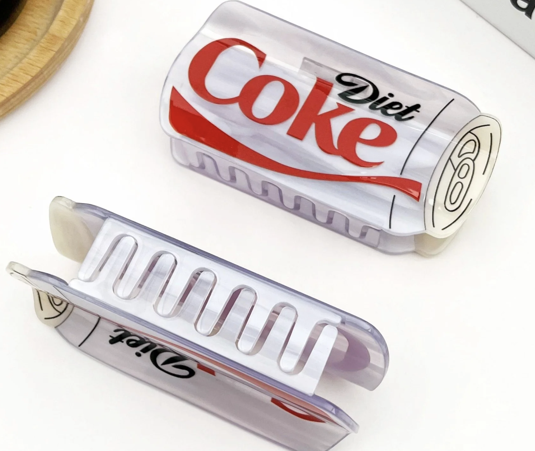 Diet Coke Hair Claw Clip