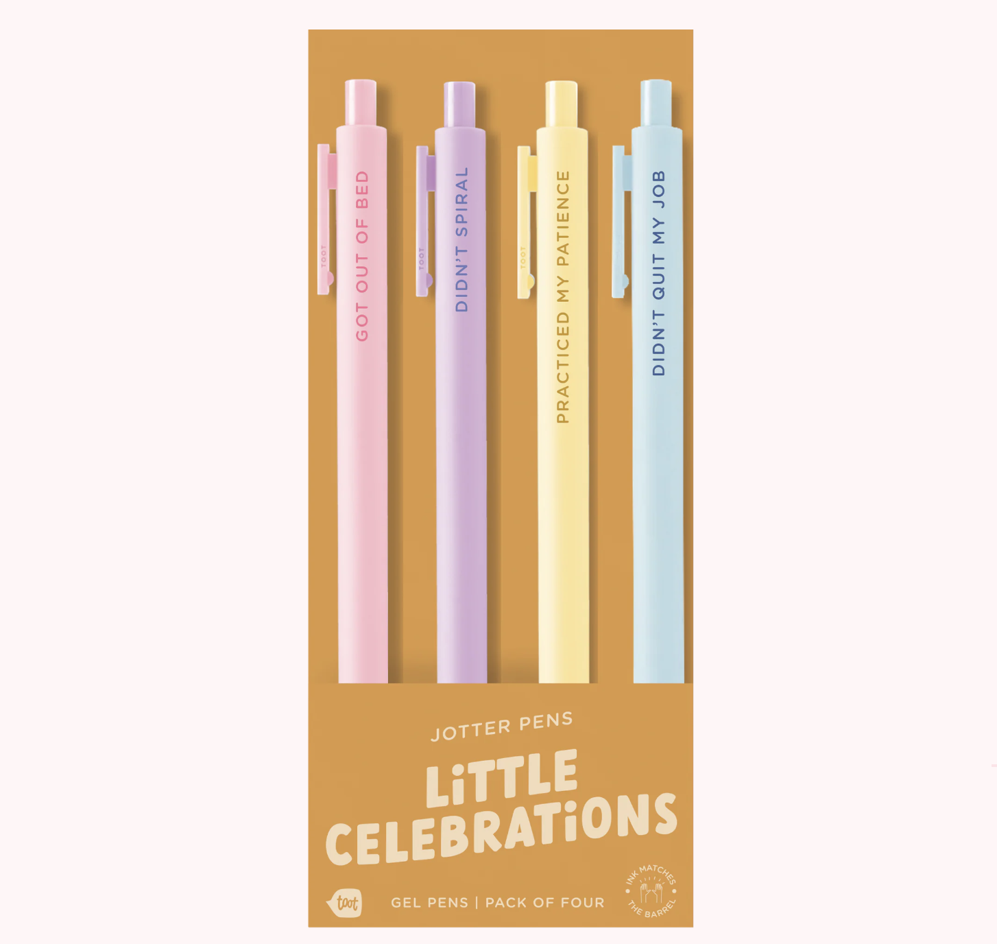 Little Celebrations - Jotter Pen - Set of 4 - Talking Out of Turn