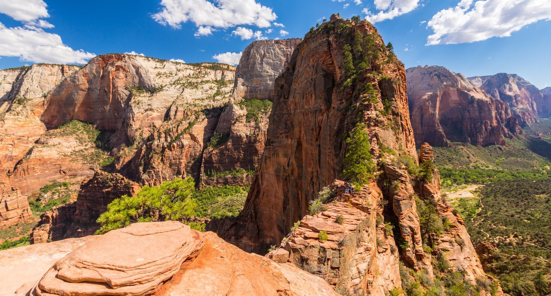 April: Angel's Landing (or Western Rim, depending on access to permit)