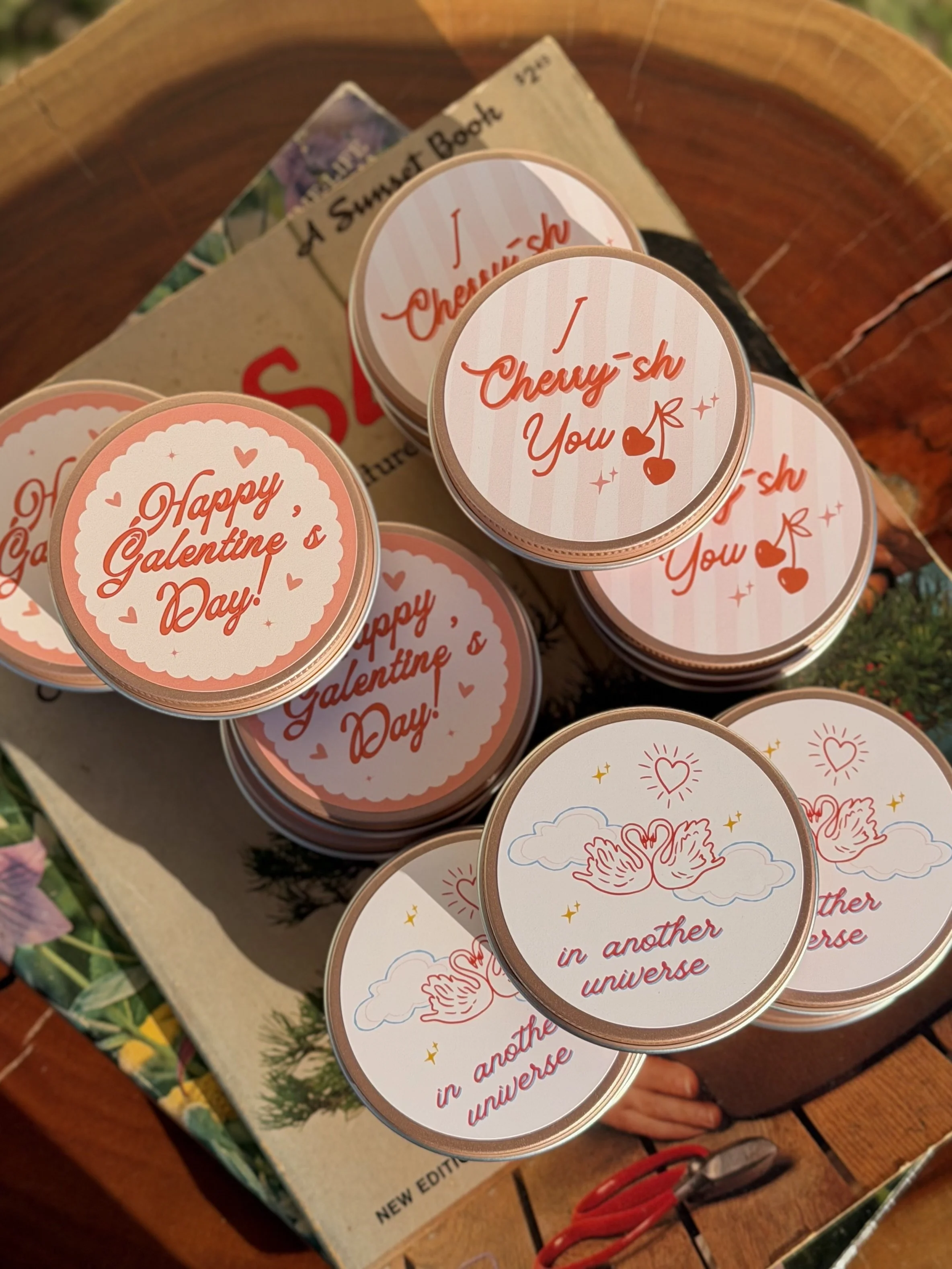 Valentine Candle Grams